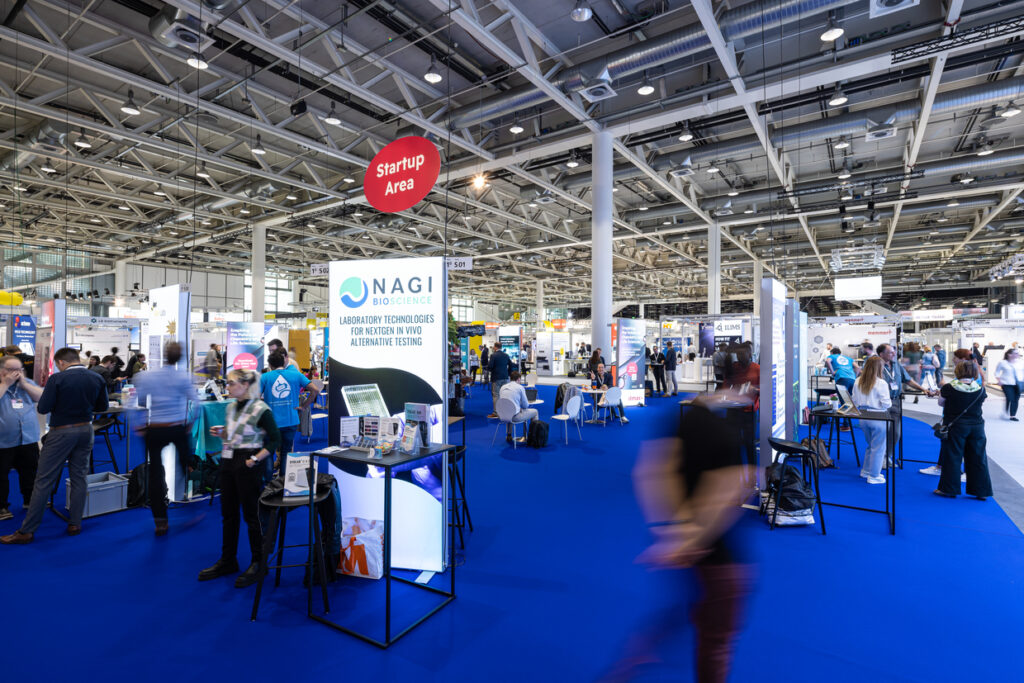 Halle 1 mit Startup-Area